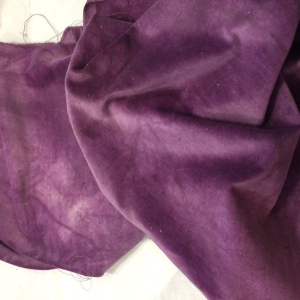 Velveteen - Purple Onion - Hand-Dyed 100% Cotton DMC 3837 or 327