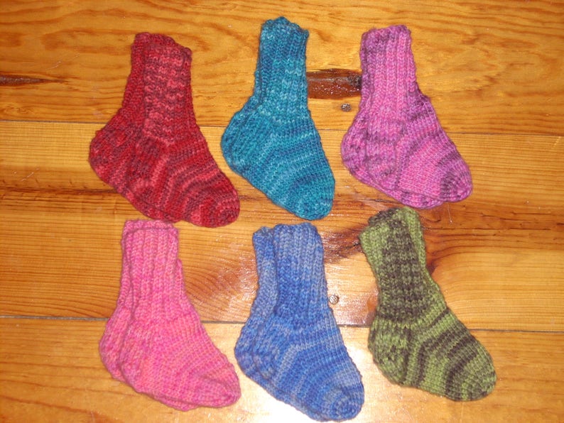4 Foot Your Choice Wool Baby Socks