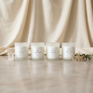 Affirmation Candle Gift Set-100% Soy Wax Candles (7oz each)