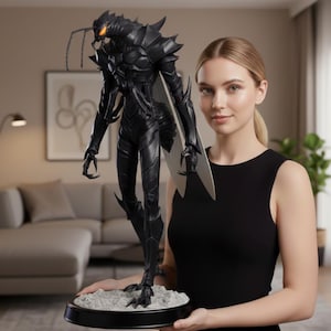 Beru - The Ant-King STL File | Solo Leveling Inspired | Anime | 3D Bust | 3MF File | Digital Download