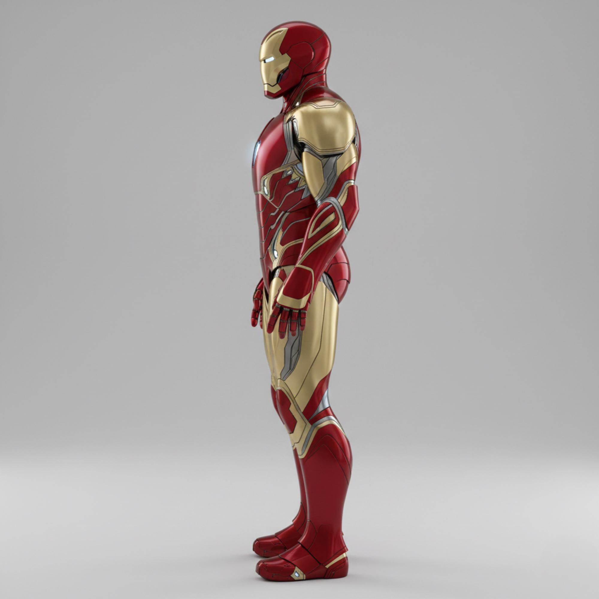 Iron Man Mark 85 STL Model | Accurate Full Body Wearable Armor | Helmet ...