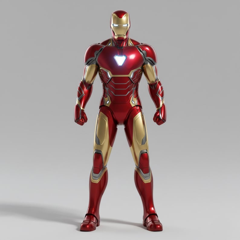 Iron Man Mark 85 STL Model | Accurate Full Body Wearable Armor | Helmet ...