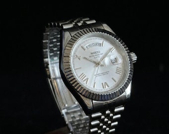 Luxe roestvrijstalen herenhorloge