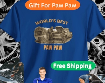 Paw Paw Mechanic T-Shirt | Vintage Style