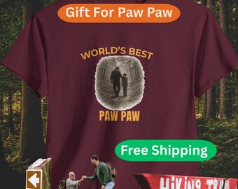 Paw Paw T-Shirt | Grandpa Grandson Hiking