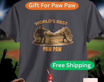Paw Paw Baseball T-Shirt | Vintage Style