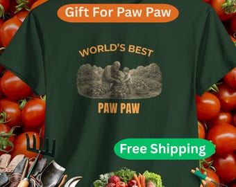 Paw Paw Gardening T-Shirt | Vintage Style
