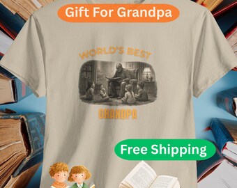 Grandpa T-Shirt | Storytelling Grandchildren Design