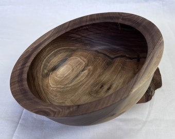 Wood bowl, Black Walnut, 810