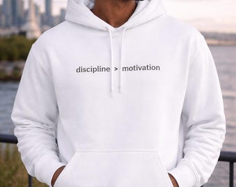 Sudadera con capucha y motivación / Proverbios 12:1, ropa de calle inspirada en la fe