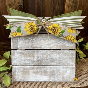 Sunflower Picture Frame/Sunflower Gifts/Sunflower Decor/Sunflower Weddings/Picture Gifts/4 x 6 Picture Frame/Farmhouse Picture Frame image 5