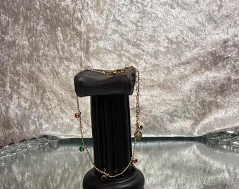 ゴールドステンレススチールブレスレット