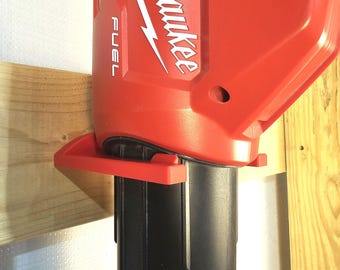 Milwaukee M18 Leaf Blower Wall Mount – Heavy Duty Tool Holder – Garage Storage Organizer