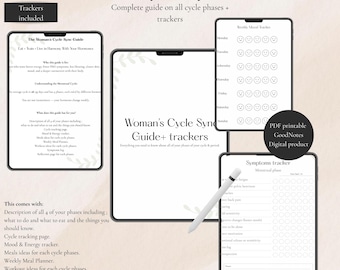 Zyklus-Balance-Führer für Frauen | Hormon Gesundheit Planer | Menstruationszyklus Phasen | Zyklus-Synchronisation | Digitaler Wellness Ratgeber