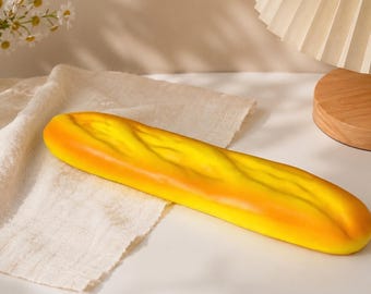 Realistic Handmade Bread Squishy Toy, Fidget Toy, Slow Rising Toy, Soft ASMR Crunchy Desk Decor, Cute Squishy Gift