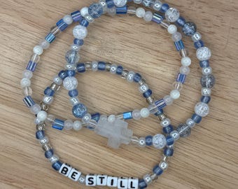 Personalized Word Bracelet | Custom Word of the Year | Christian Gift for Women