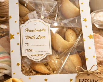 Handmade Fortune Cookies with Custom Messages! Pregnancy reveals,  weddings, birthdays