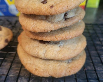 最高においしいブラウンバターチョコレートチップクッキー、12枚入り