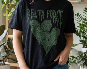 Anthurium Delta Force-tröja, sällsynt Aroid-växt, grafisk tröja