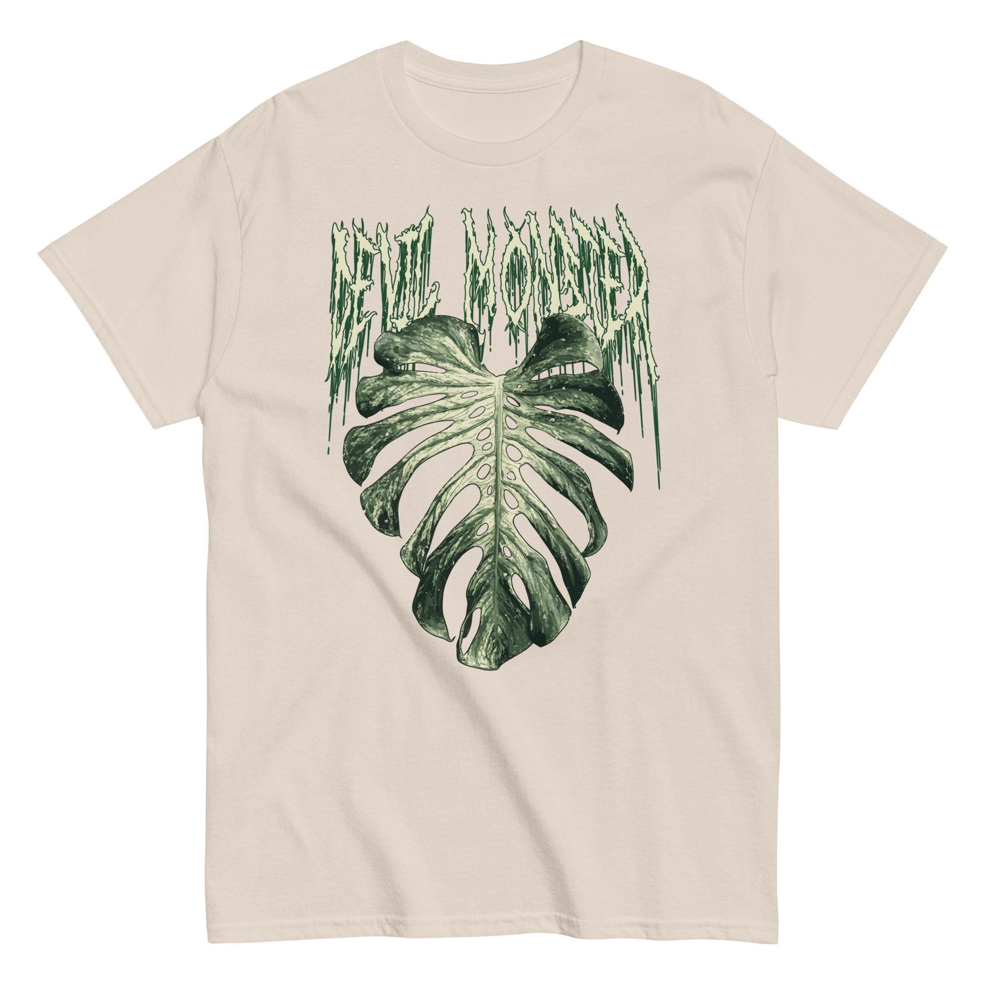 Monstera Devil Monster Graphic Tee | Rare Plant Collector T-shirt
