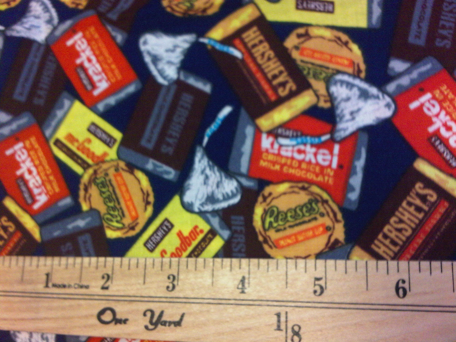 Hershey Candy Cotton Fabric Etsy