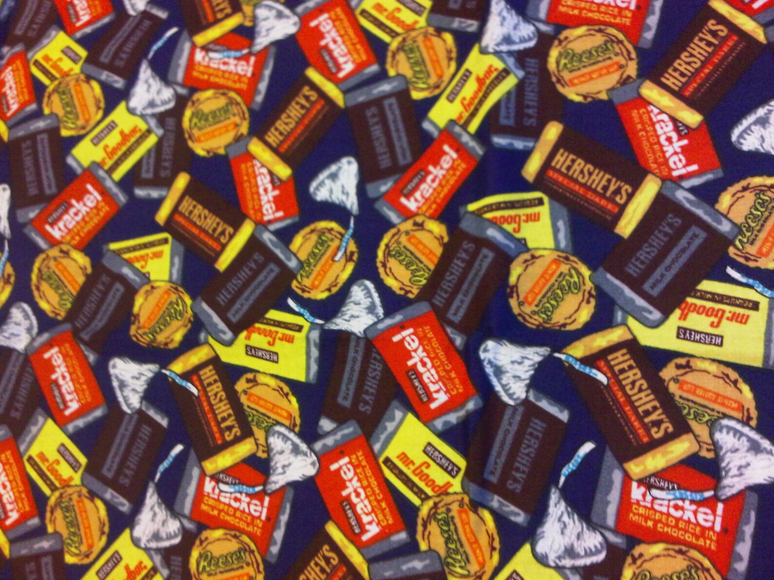 Hershey Candy Cotton Fabric Etsy