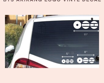 Arirang Logo Decal | BTS ARMY Gift | K‑pop Vinyl Car Sticker - Etsy