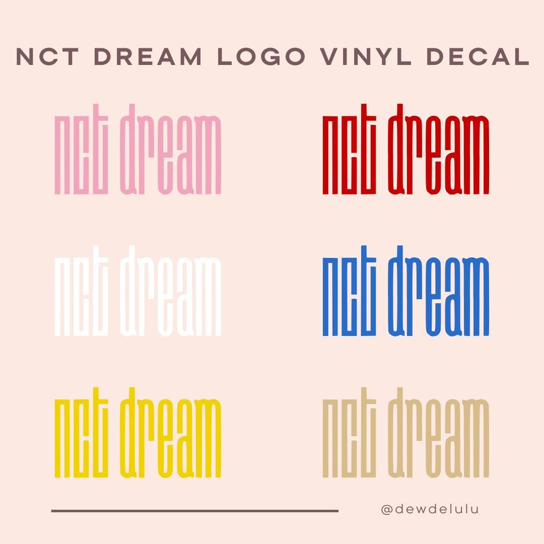 Nct dream logo - Etsy 日本