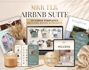 Airbnb Host Bundle, House Manual Templates, MRR PLR Resell Rights
