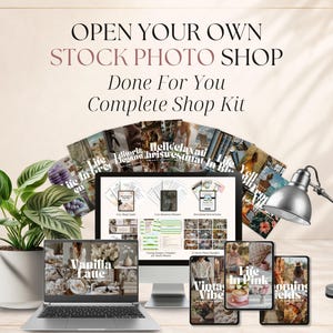 Stock Photo Business Kit, 5000+ Images, MRR PLR Resell Rights