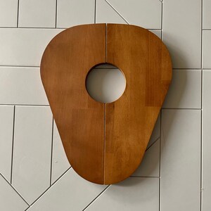 Magnetic Solid Wood Plant Stand, Planter Cover, Pet Protector, Wooden Plant Top Cover and Side Table Bild 13