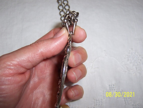 Very rare vintage chunky Avon scroll or filigree … - image 4