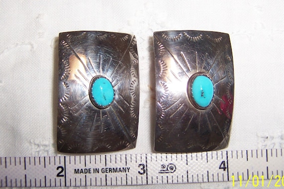 Robby Vandever Vintage Native American Navajo Royston Turquoise Sterling Silver Bracelet Robby Vandever Vintage Native American Navajo Royston Turquoise Sterling Silver Bracelet