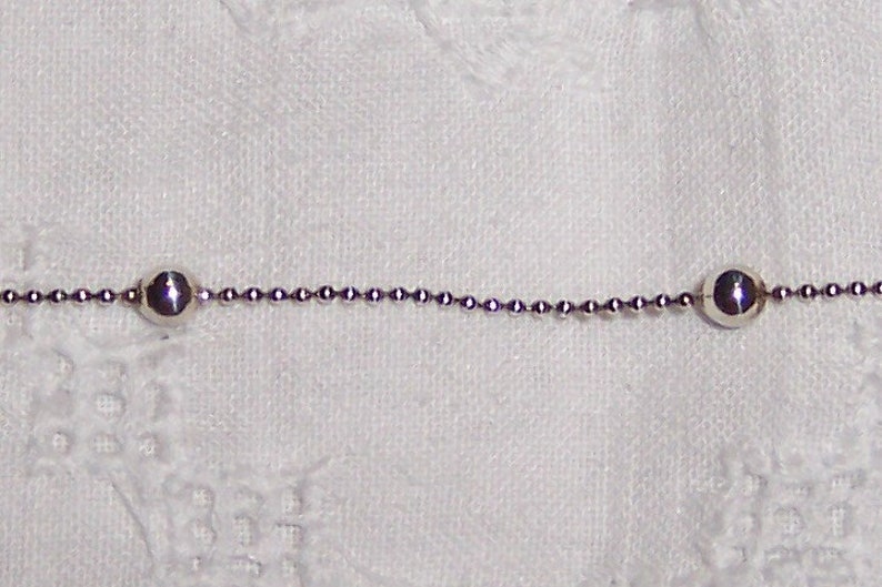 Vintage Balls Bracelet. Sterling silver. image 3