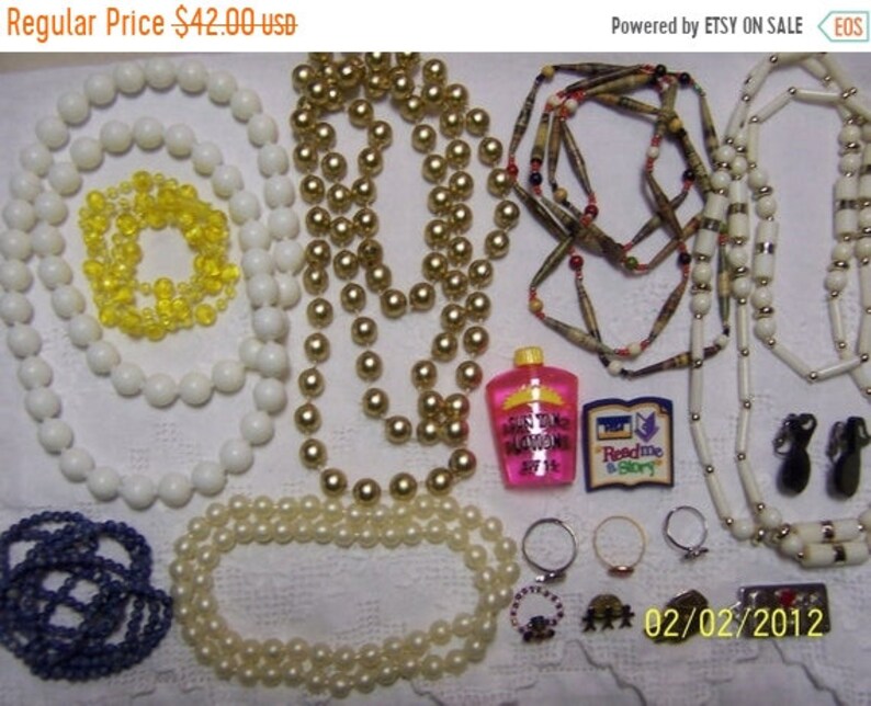Lot 46 Children Ii. EXTENDED SALE 20/% OFF Vintage Jewelry
