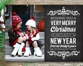 Items similar to Christmas Holiday Photo Card Postcard on Etsy