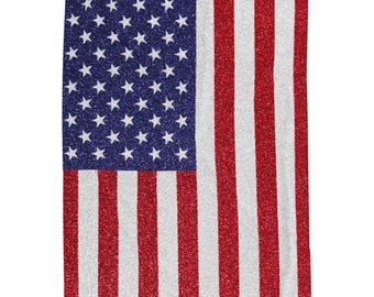 American Flag Velveteen Plush Blanket | Stars and Stripes Patriotic Throw