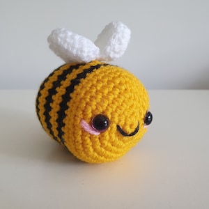 Crochet Bee, Handmade Soft Toy, Made to Order