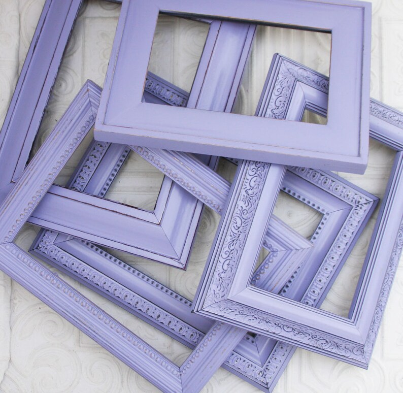 Lavender Frame Purple 8x10 5x7 Or 4x6 Your Choice Size & Etsy