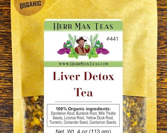 Liver & Gallbladder Tea | Organic Tea for Liver and Bile Support | By Master Herbalist Khabir
