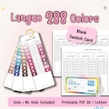 Languo 288 Marker Swatch Card | Blank with Codes|  Printable PDF Color Chart (A4\/Letter) product logo