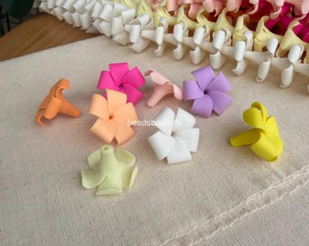 30mm Hawaiian Puakenikeni Beads, WATERPROOF Puakenikeni Beads, Colorful Puakenikeni Polymer Clay Beads, Purse Lei / Car Lei Making, HK70
