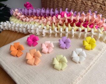 30mm Hawaiian Puakenikeni Beads, WATERPROOF Puakenikeni Beads, Colorful Puakenikeni Polymer Clay Beads, Purse Lei / Car Lei Making, HK70