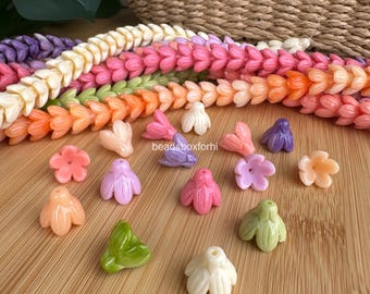 14x13.3 mm Cute Puffy Pakalana Beads, Resin & Coral Powder Colorful Pakalana Beads, Hawaiian Keychain/ Purse Lei Making, HK28