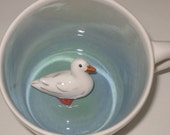 White Duck Surprise mug (Made to Order)