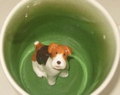 Fox Terrier Surprise Mug (Made to Order)