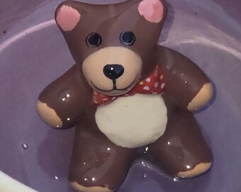 Mini Teddy Bear Surprise Mug (In Stock) Peek-a-boo teddy bear mug