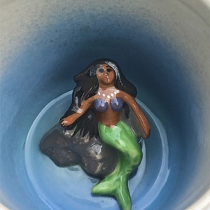 Mermaid Surprise Mug, Peekaboo Tea Cup