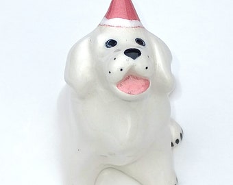 White Dog Christmas Ornament, Great Pyrenees