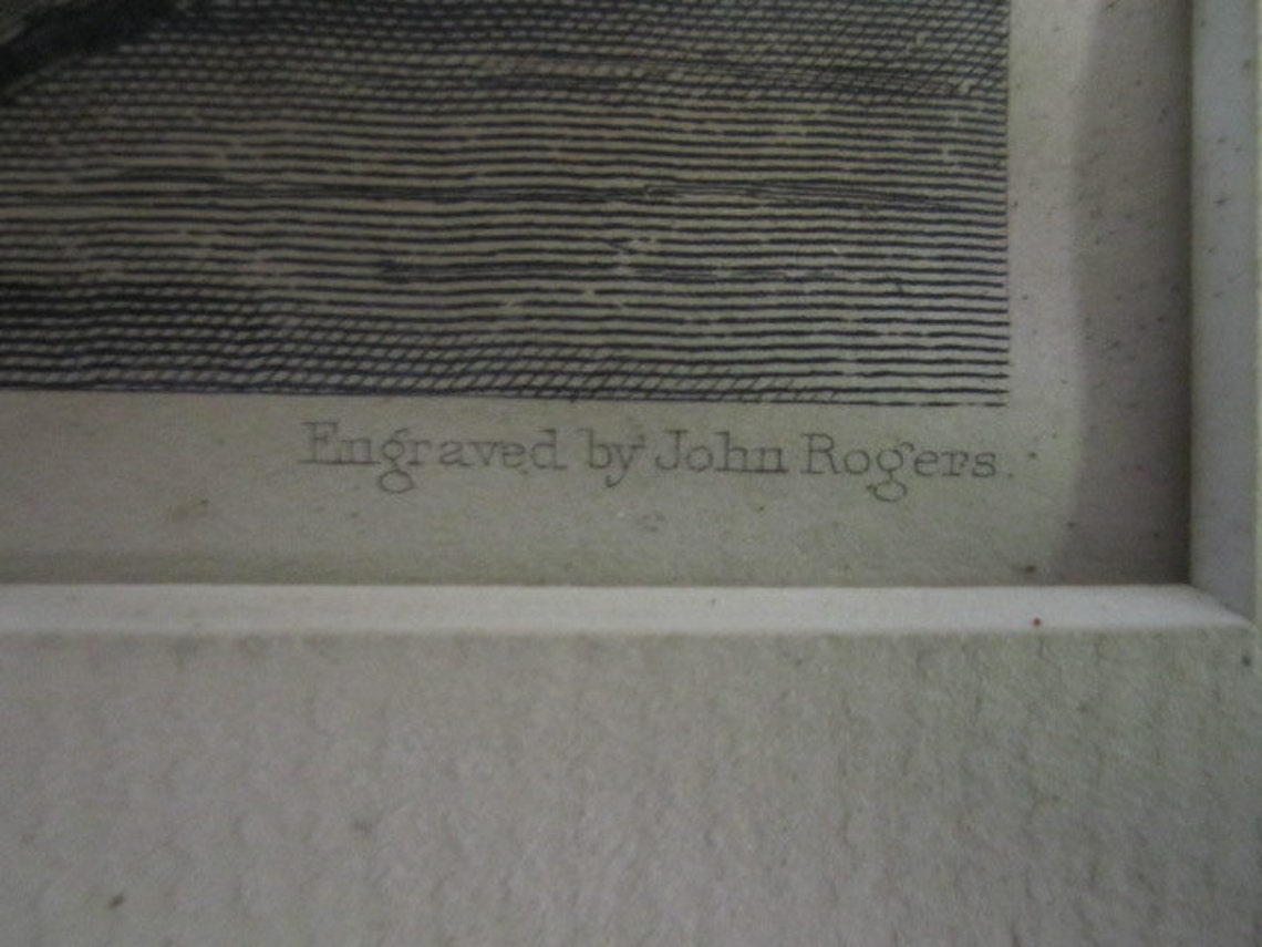 F O C DARLEY Antique 19th C 1856 Color Steel Engraving Etsy